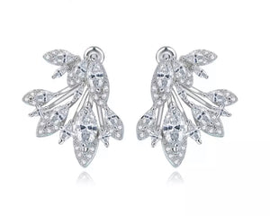Marquise Floral Spray Diamontage™ 4.9 Carat Earrings
