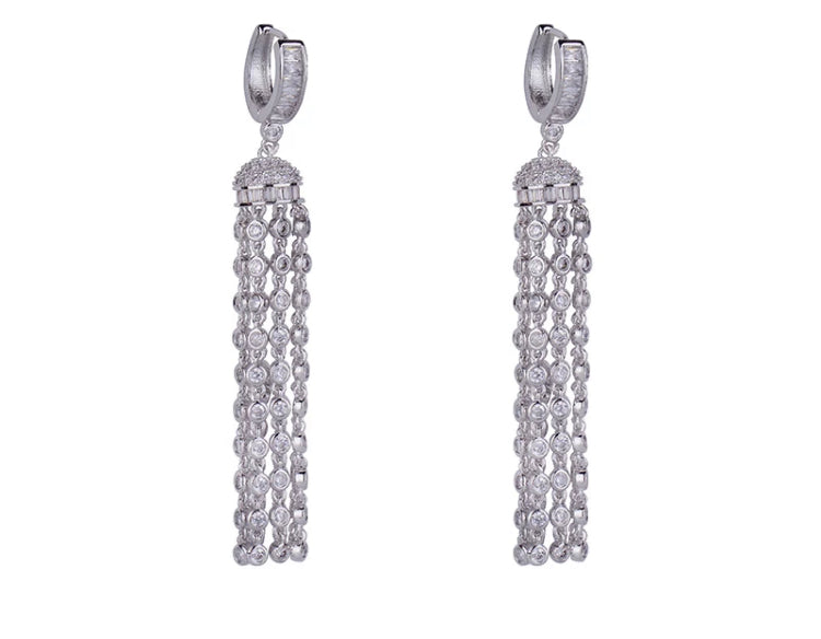 Timeless Treasure Tassel Diamontage™ 12.8 Carat Earrings