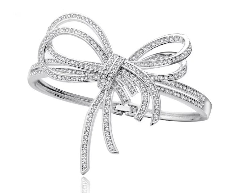 Deco Bow Cuff Bracelet