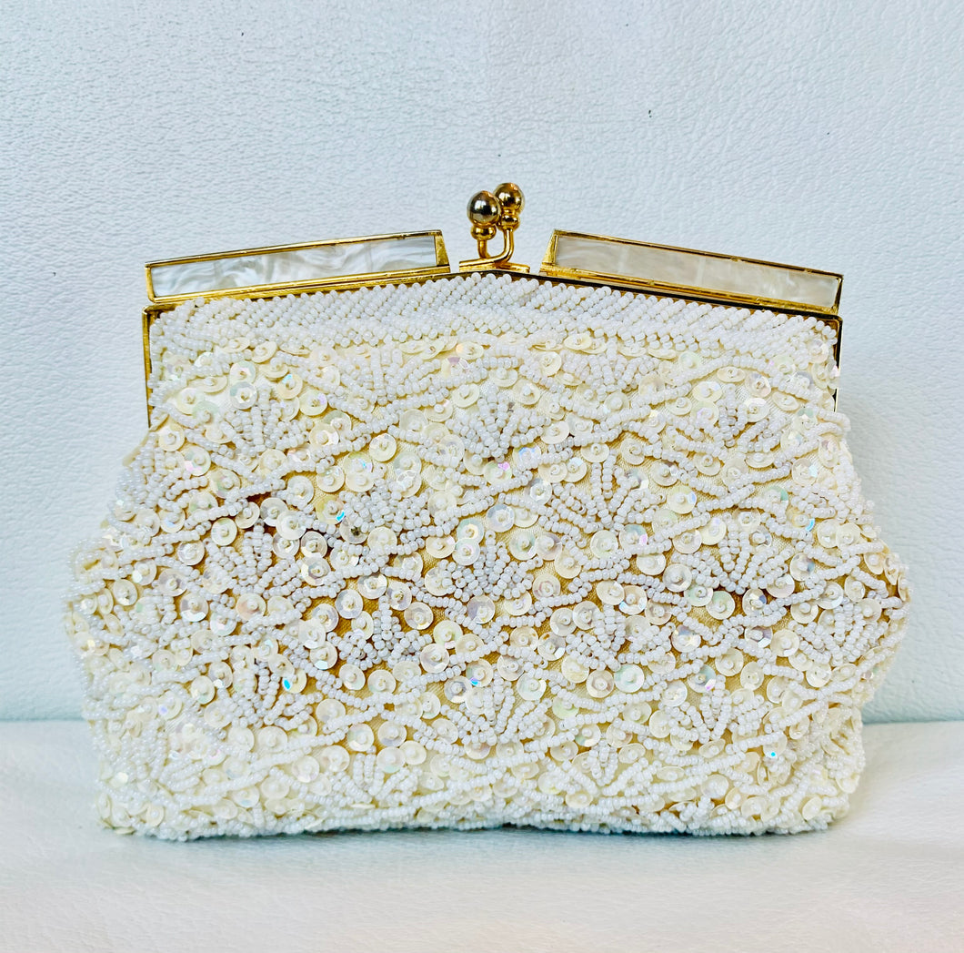 Original Vintage Beaded Dream Clutch